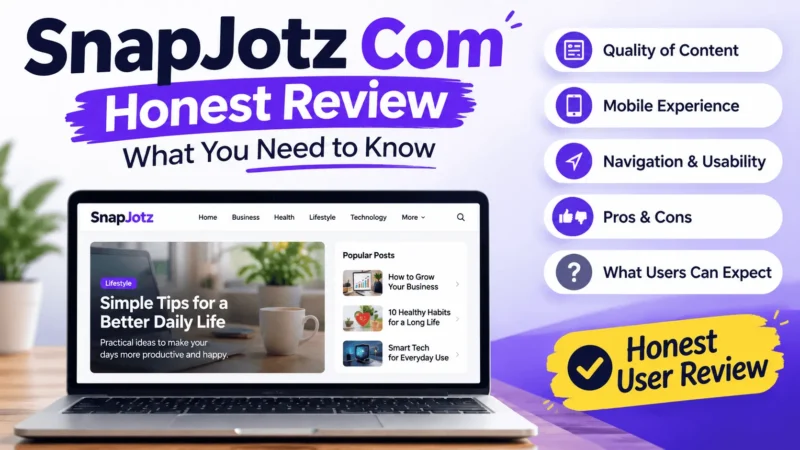 SnapJotz Com Reviews: An Honest Look at the User Experience